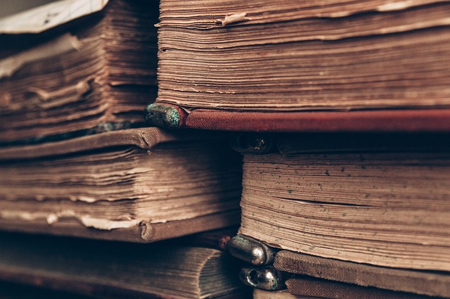 L’immagine mostra una pila di libri antichi con copertine consumate e pagine ingiallite dal tempo. I volumi sono sovrapposti e suggeriscono l’idea di studio, memoria e ricerca storica. Nel contesto del progetto “Internazionale per la Pace”, l’immagine rappresenta l’impegno a restituire profondità alla lettura dei processi storici attraverso lo studio delle fonti e delle interpretazioni.